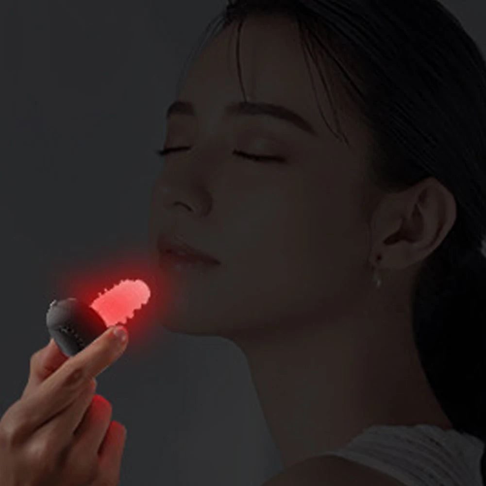 1/2PCS Cordless Low Frequency Pulse Nose Massage Portable Red Light Nose Therapy Infrared Device for Improving Nasal Ventilation Qme