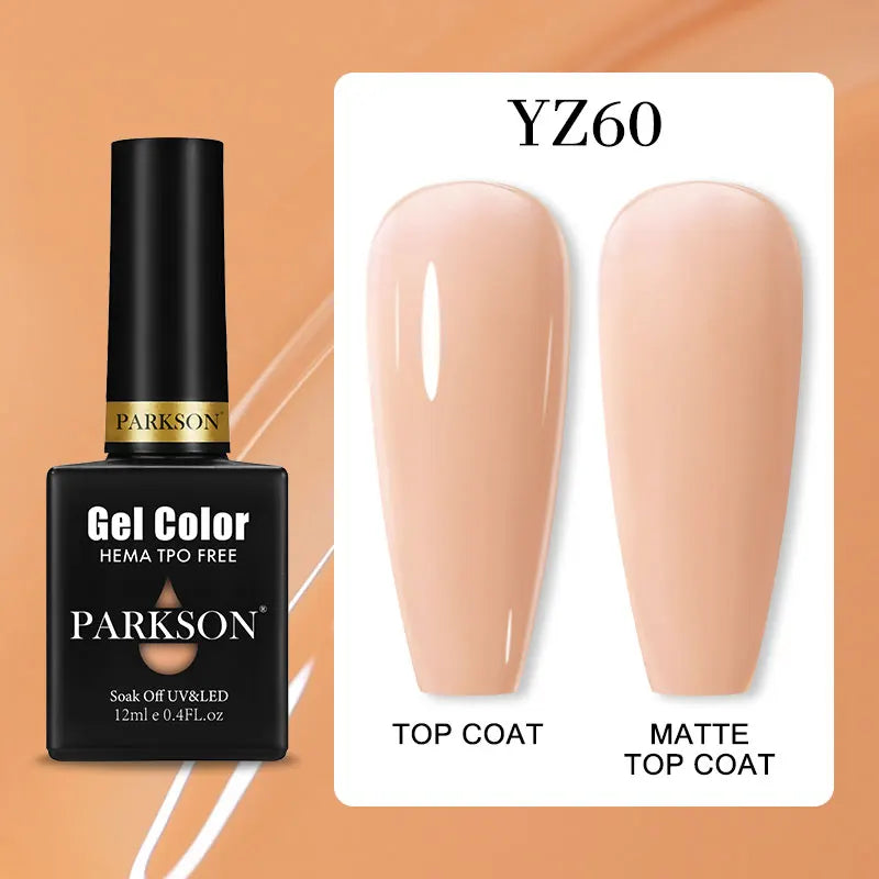Parkson Colorful Nail Gel Polish Lacquer Soak Off UV LED Long Lasting