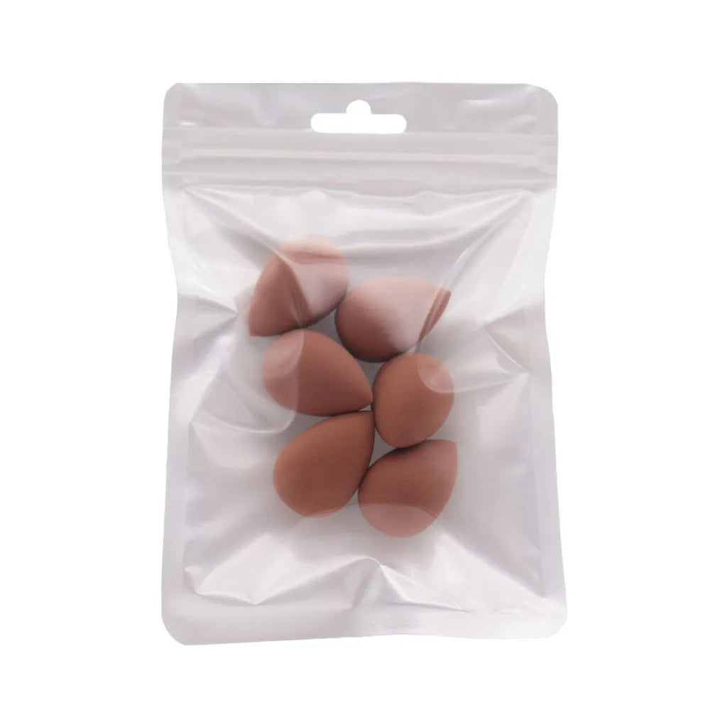 Mini Makeup Sponge Powder Puff Beauty Concealer Liquid Foundation Qme Brown China Mainland