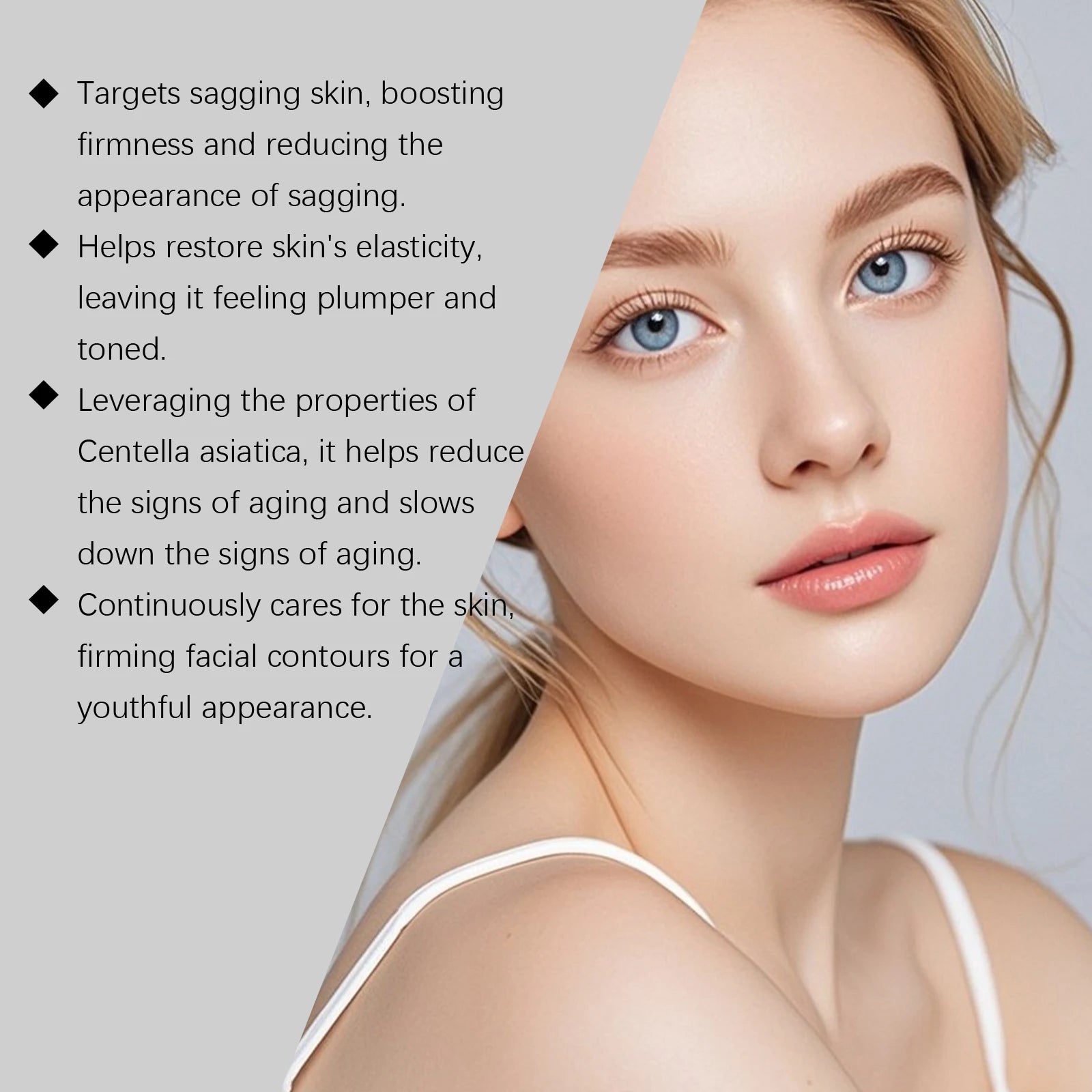 Facial Firming Cream Tight Anti Aging Fade Fine Lines Moisturizing Brightening Nourishing Softening Skincare Ceramide Repair Qme