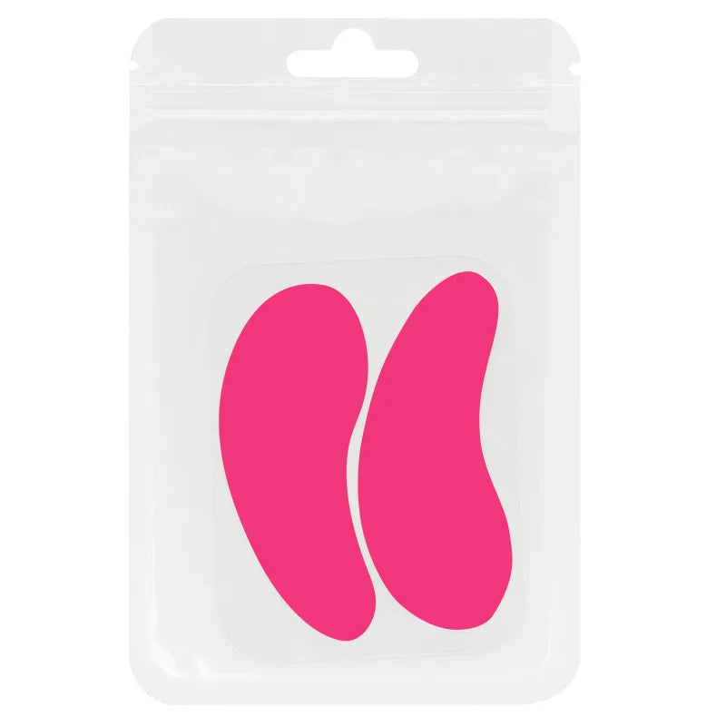 Reusable 1Pair Eye Pads Silicone Stripe Lash Lift Eyelash Extension Qme Rose China Mainland