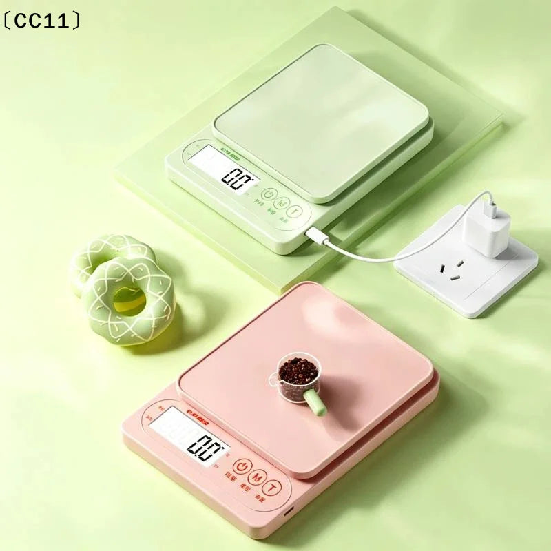 Digital Food Kitchen Scale Accuracy One Touch Tare Function Baking Qme