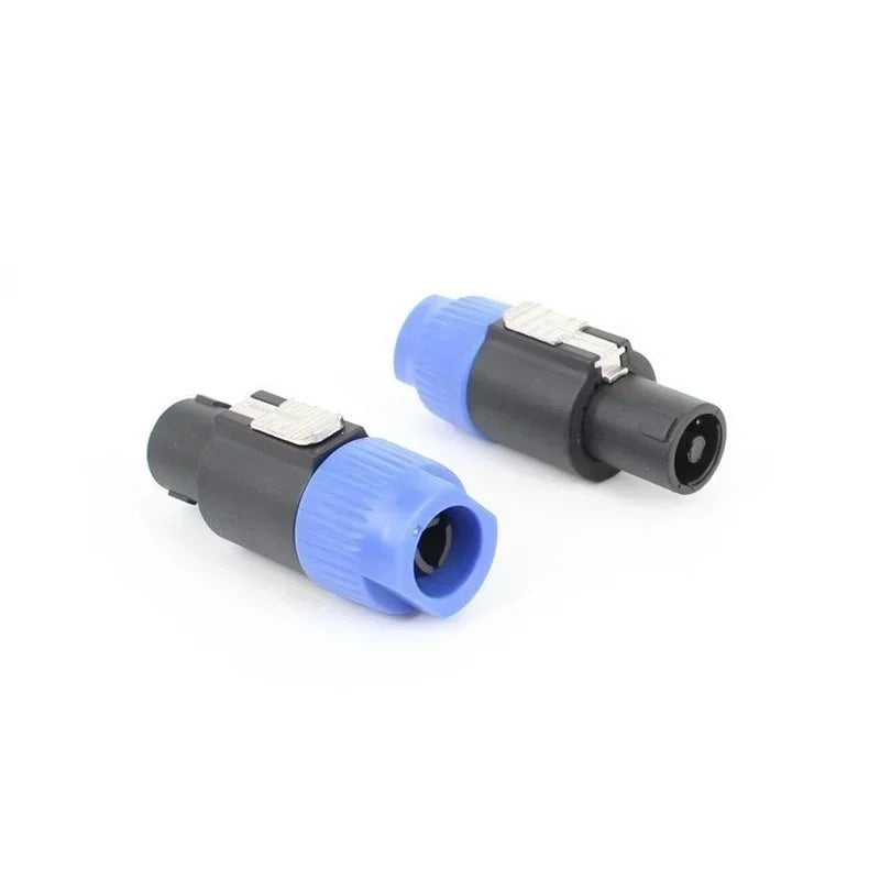 1pc SpeakON 8Pin Powercon Plug Speaker Cable Connectors 4Pole Plug Male Audio Speaker Connector R Connector Qme