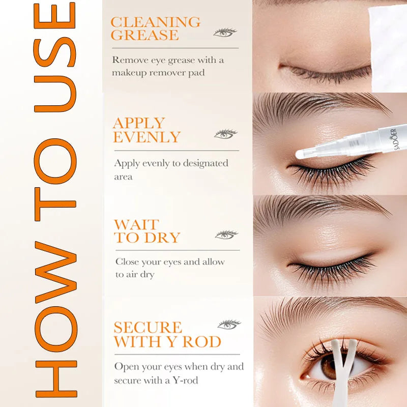 Long-acting Invisible Double Eyelid Shaping Cream Waterproof Quick-drying Magic Big Double Eyelids Styling Cream Makeup Tools Qme