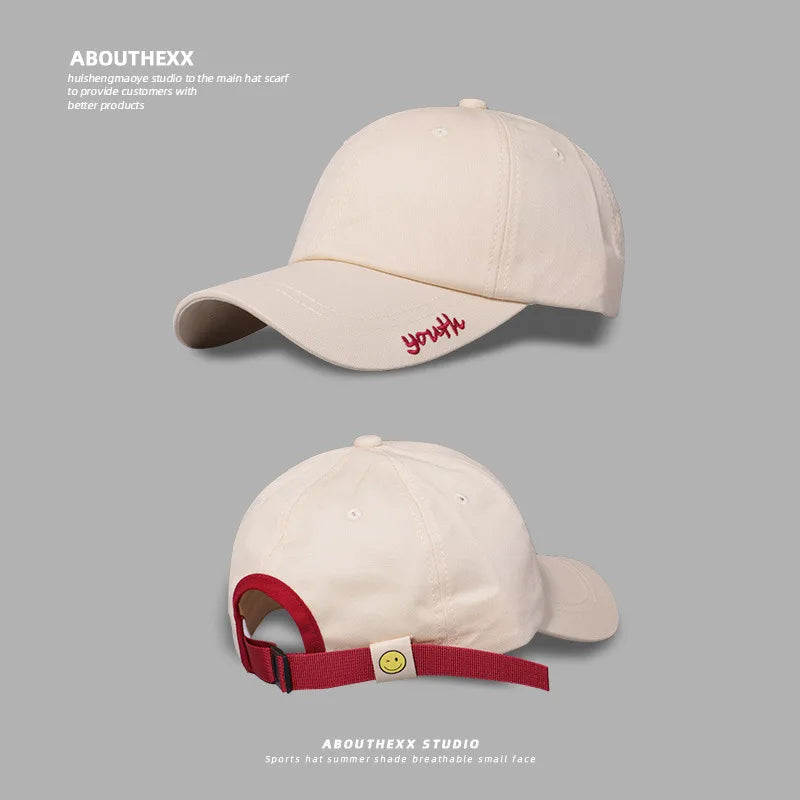 Versatile Youthful Sun Hat Face-shaping Qme Pink One Size