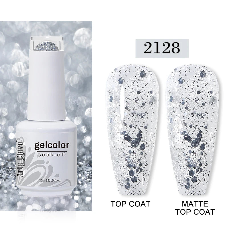 Arte Clavo Autumn Nail Gel Polish Caramel Winter Soak Off UV LED Art