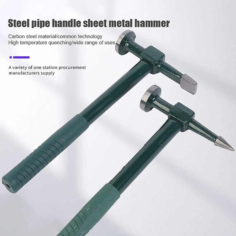Car Sheet Metal Hammer Auto Body Repair Panel Beating Dent Beater Qme