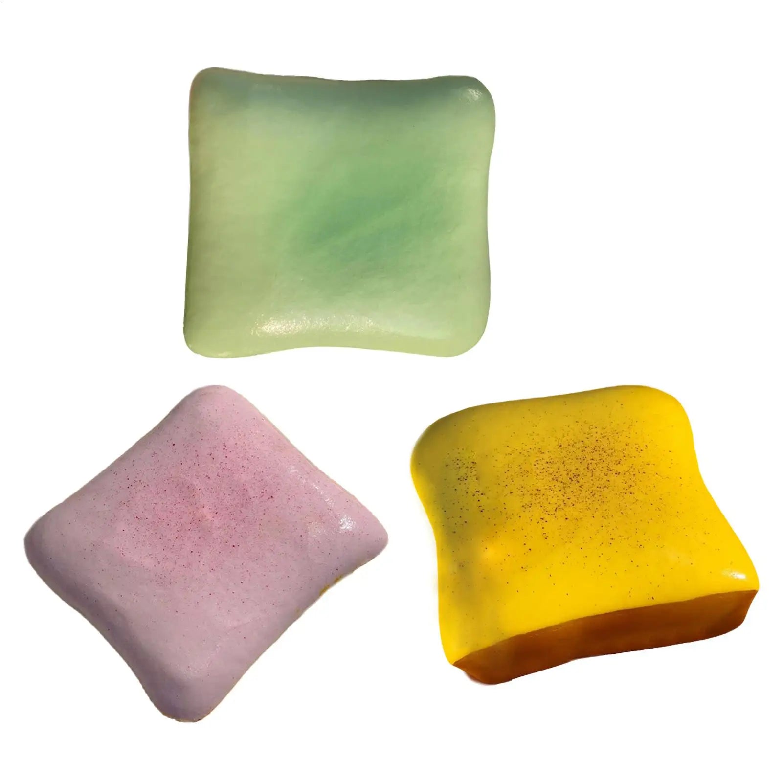 Toast Sensory Squeeze Toy Soft Slow Rebound Calming Gadget Bread Shape Squeeze Toy Food For Boys Girls Children Students Adults Qme