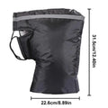 1pair Road Bicycle Handlebar Mittens Waterproof Winter Motorcycle Gloves Bike Handle Cover For Touring Camping Scooters Mountain Qme Black 1 pair