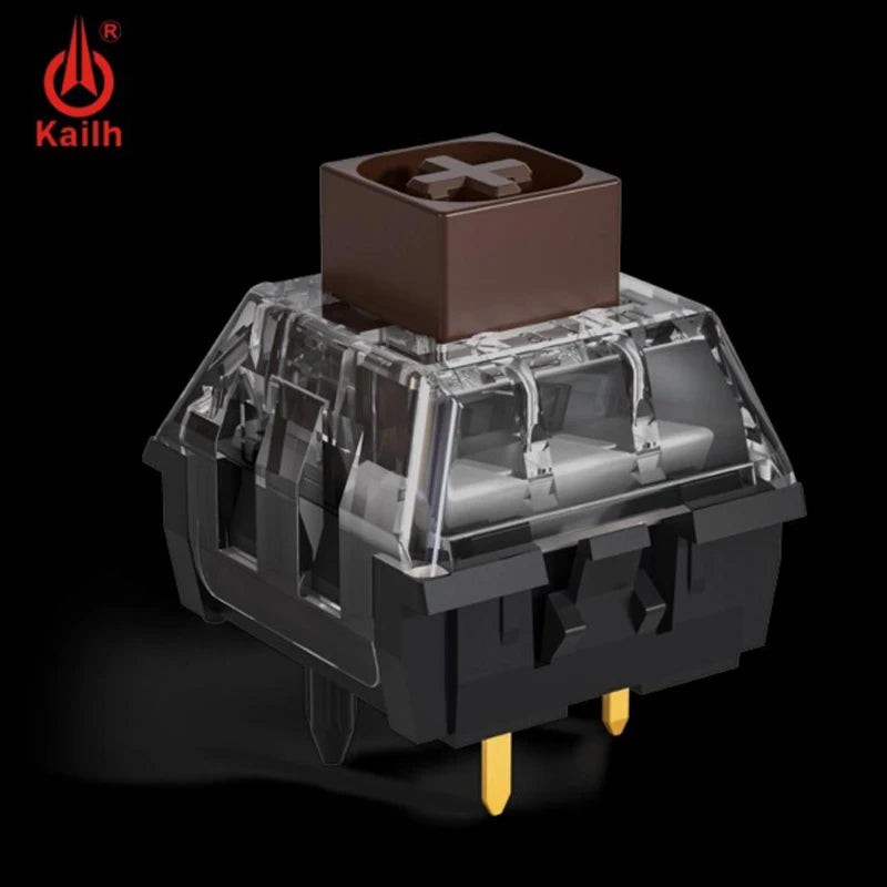 Kailh Box White V2 Box Brown V2 Box Red V2 Mechanical Keyboard Switch Clicky Linear Tactile 5pins RGB Cherry MX Gaming Switches Qme Box V2 Brown-Tactile 10pcs