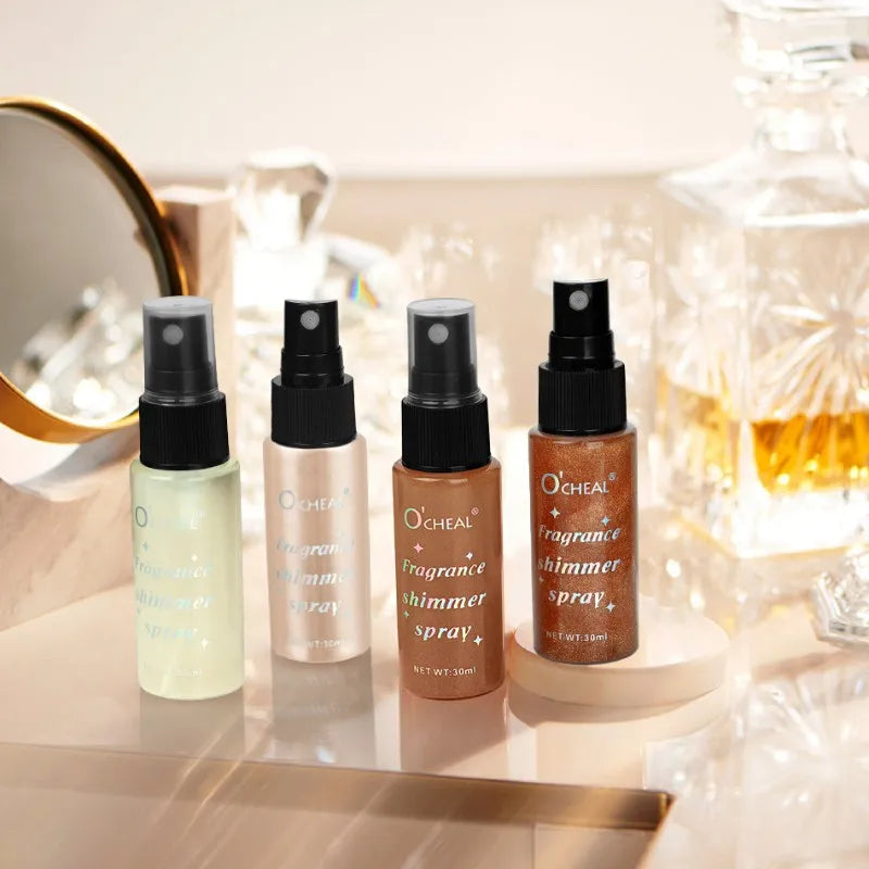 Flash Spray Lasting Waterproof Sweat Proof Stain Suitable Face Body Qme