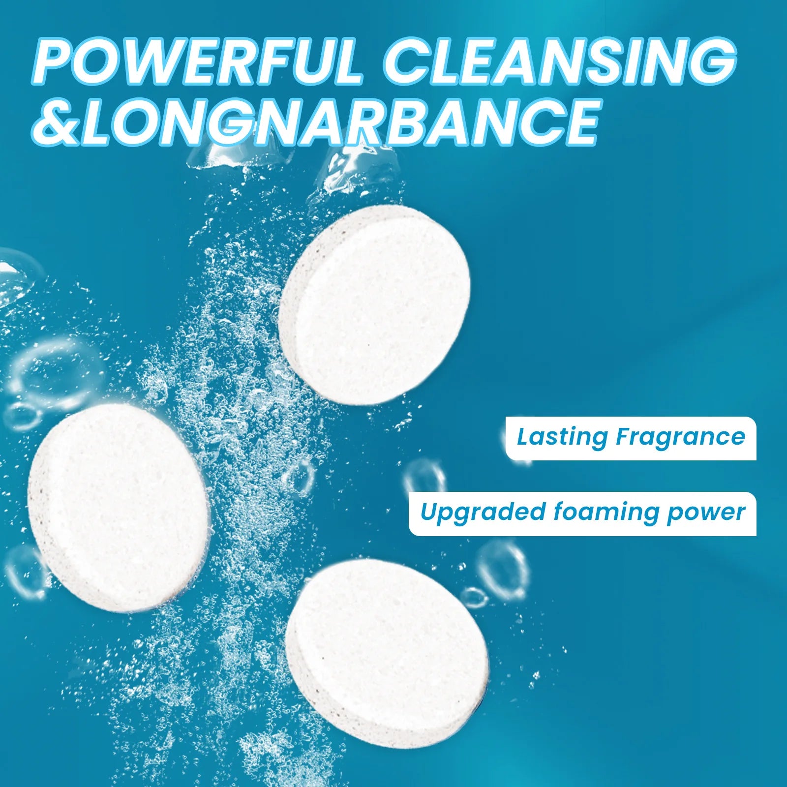 Sink Disposal Cleaner Tablet Removing Residue Odor Eliminator Kitchen Bathtub Pipe Drain Clean Household Kitchen Sink Detergent Qme