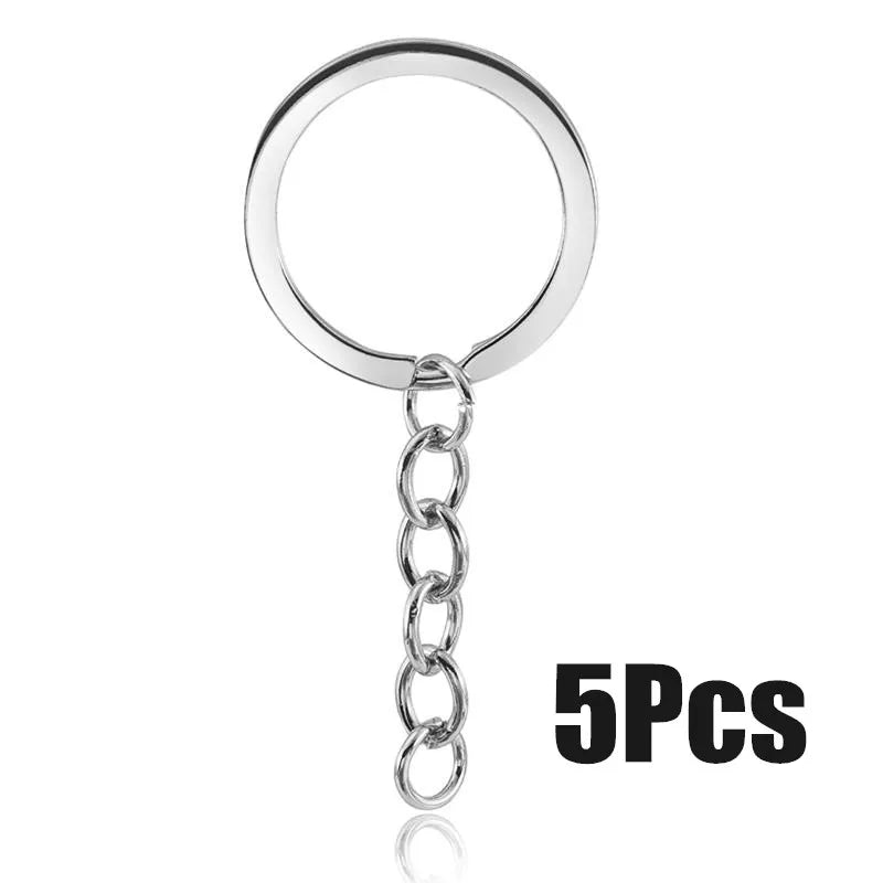 Alphabet Epoxy Resin Silicone Mold Letter Number Mould DIY Keychain Earring Pendant Epoxy Resin Jewelry Crafts Casting Mold Qme 5Pcs-Silver