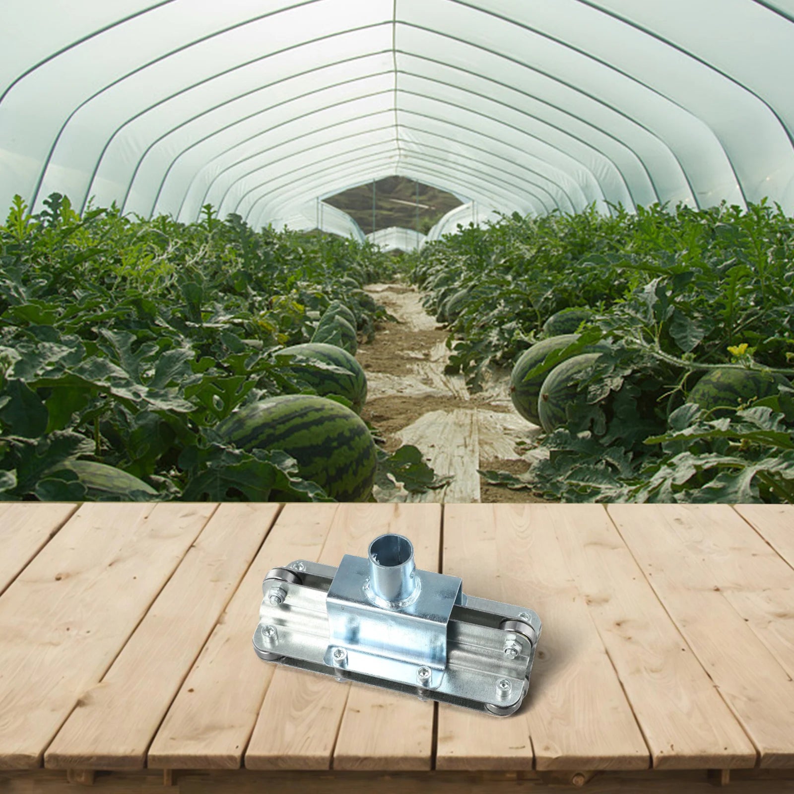 Greenhouse Roll Up Motor Creeper Climb Electric Film Machine Dacromet Qme