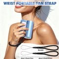 Multifunctional Fan Lanyard Upgraded Anti-Drop 360° Rotation Adjustable Neck/Crossbody Strap Fan Anti Loss Hanging Rope Qme Default Title
