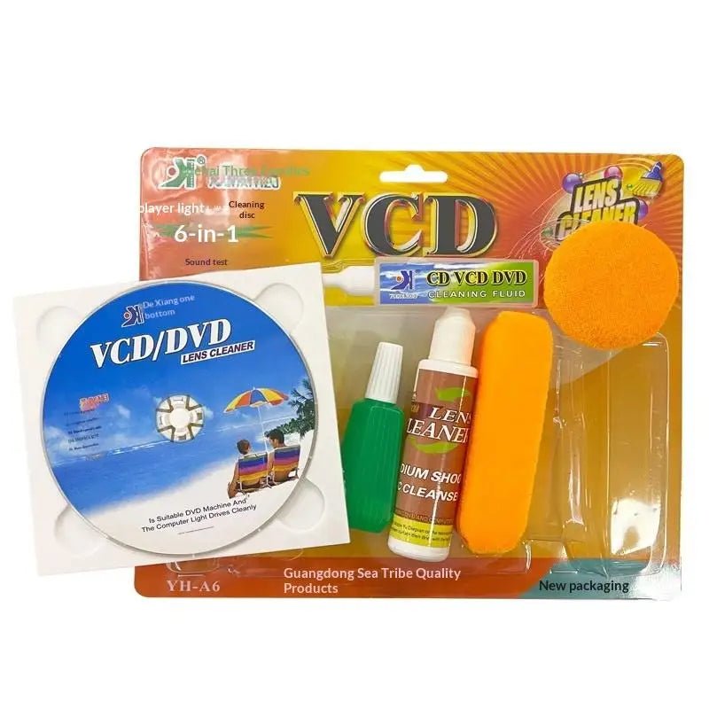 CD DVD VCD Player Lens Cleaner Cleaning Disc Audio Video Device Qme