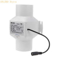 Extractor Fan Low Noise Duct Hydroponic Air Blower Speed-regulating Qme CN