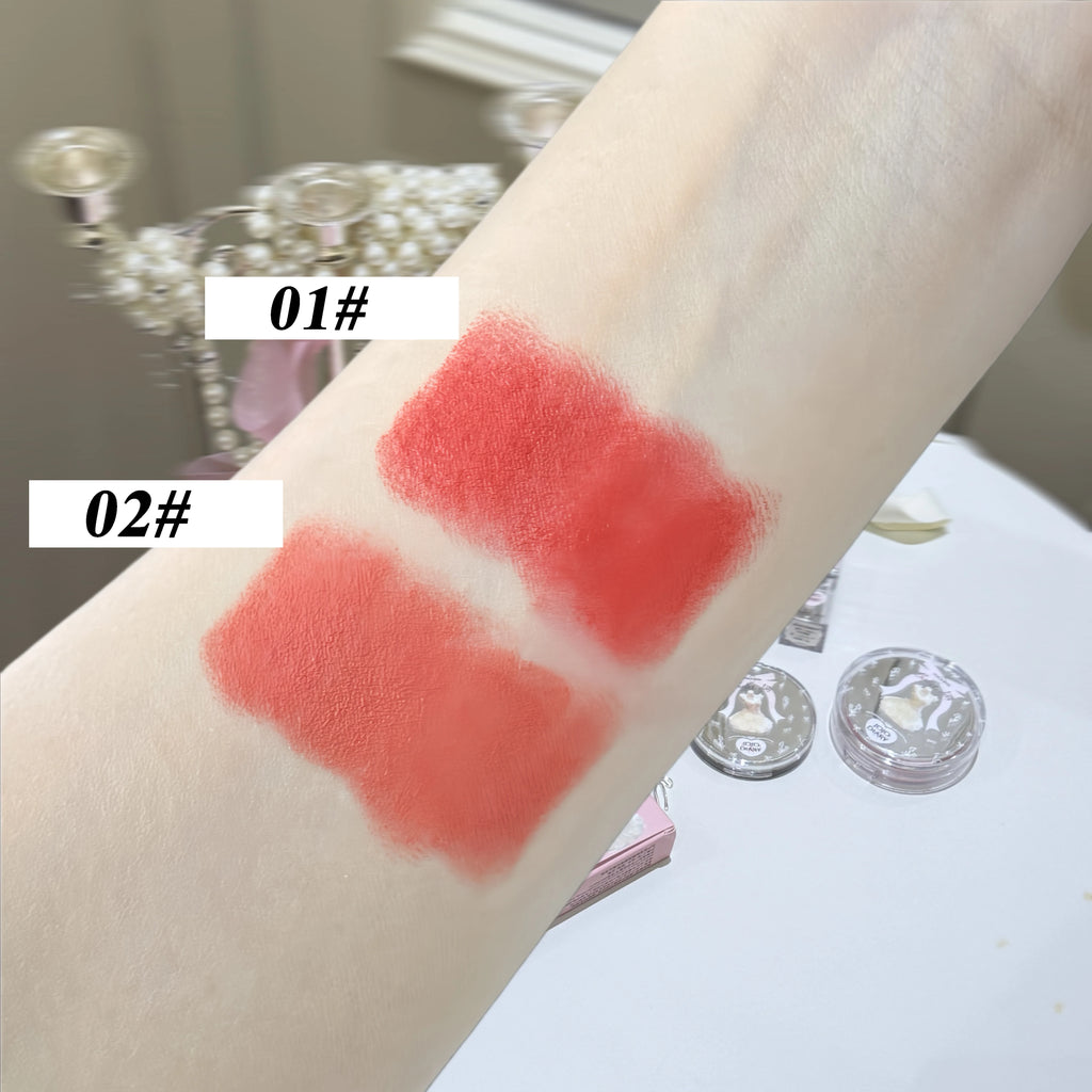 JOJO DIARY Ballet Day Series Makeup Box Fitting Base Colored Lipstick Qme
