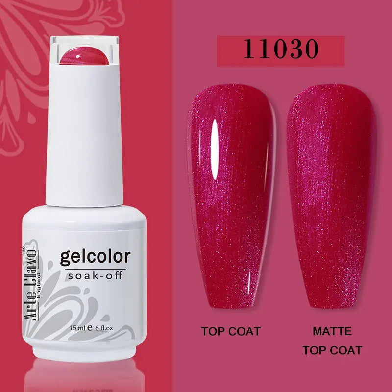 Arte Clavo Jelly Gel Polish Translucent Manicuring UV Nail Semi