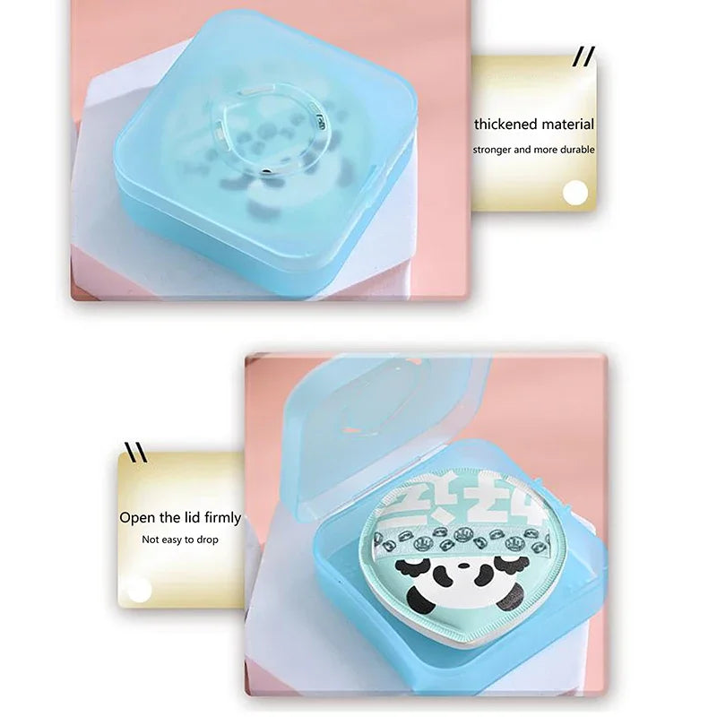 1PC Camera Empty Air Cushion Puff Box Portable Cosmetic Makeup Case Container Without Powder Sponge For BB Cream Foundation Qme