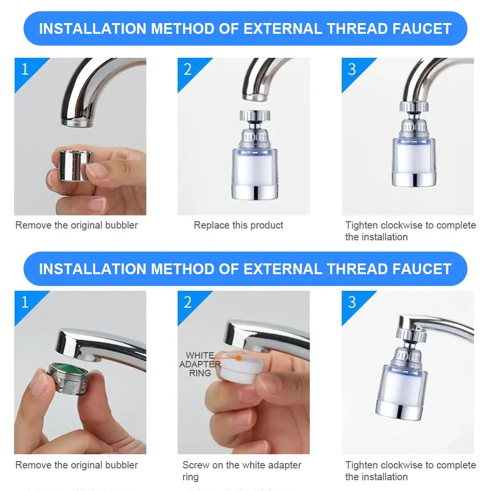 100PCS Faucet Filter Elements Water Purifier Filter For Shower PP Cotton Filtration For Kitchen Remove Chlorine Heavy Metals Qme