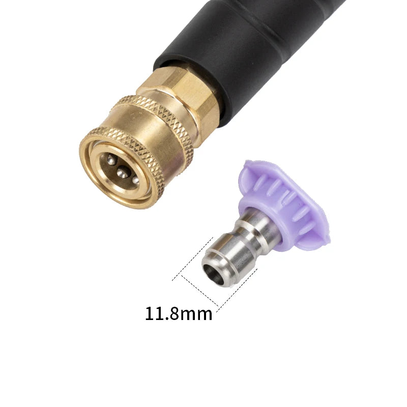 Water Discharge Nozzle 1 Quick Connector Pressure Washer Low Mist Qme Default Title