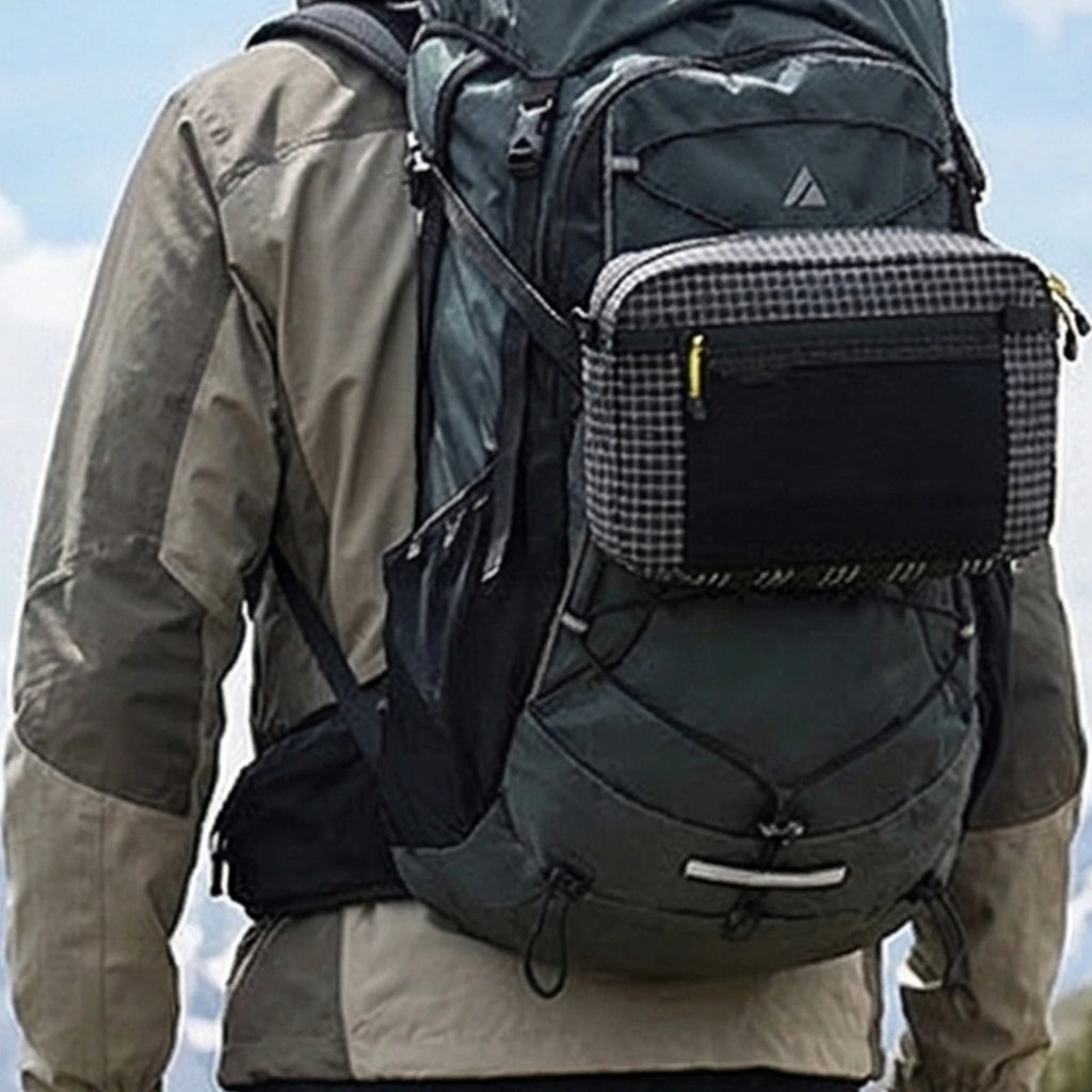 Hiking Hanging Side Pocket Waterproof Multi-Functional Chest Pack Ultralight Adventure Hanging Bag for Camping Outdoor Sports Qme
