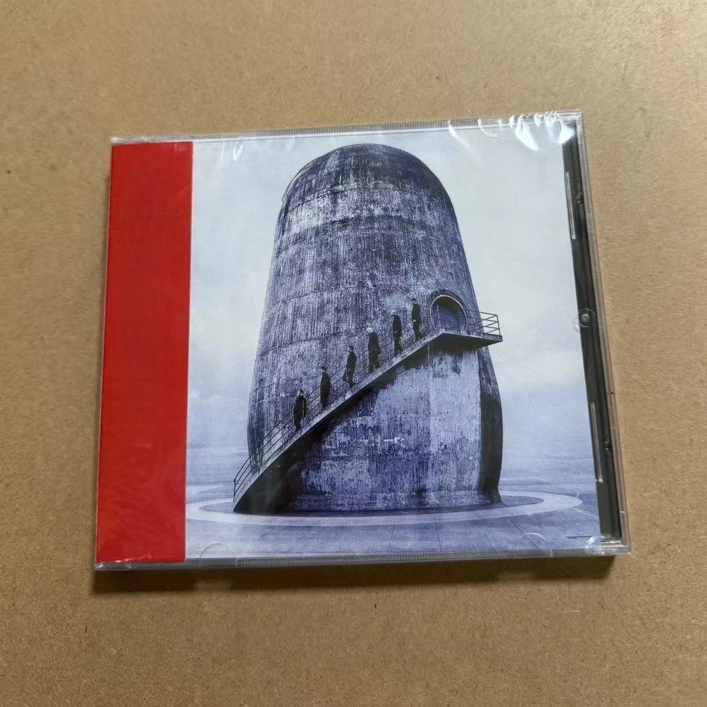 Ndustrial Rock Style Music CD, Architecture Themed Album, High-Fidelity Audio Disc for Rock Fans, Home & Car Use Qme Metal CD