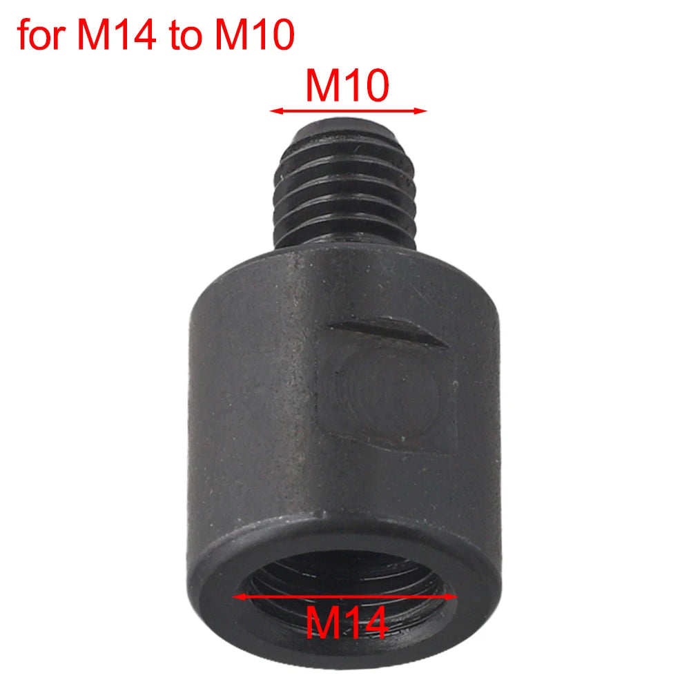1pc Angle Grinder Adapter Power Tool Parts For M 14 To For M10 For Cutting Disc Saw Blade Polishing Machine Qme A