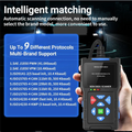 A02F-T300 OBD2 Scanner Superior Diagnostic Tool Readiness Mode 6 Mode 8 Check Engine Code Reader With Reset For All Cars Qme As Shown NONE