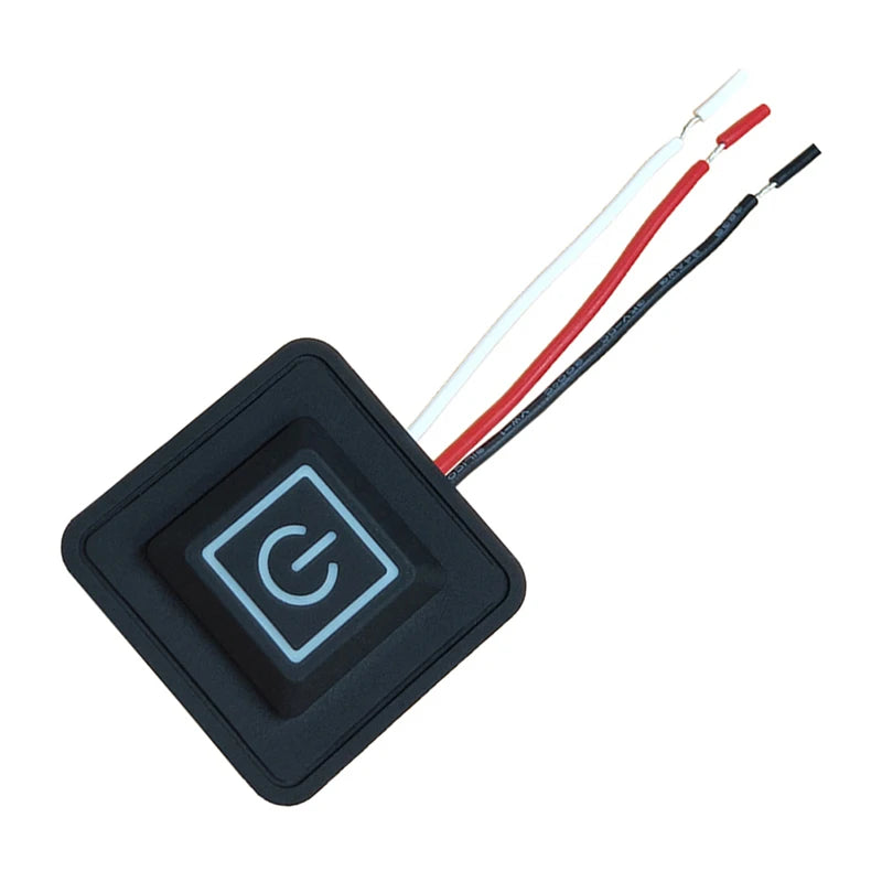 5V-15V 3 Gear Temp Control Waterproof Heating Switch Silicone Button Qme 1pcs 5V-15V