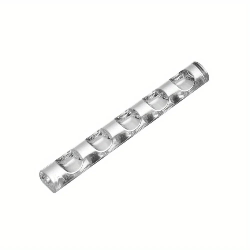 1pc 5grooves Brush Rack, Transparent Painting Pen Rest Holder, Acrylic Nail Art Brush Display Holder, Showing Tools Art Supplies Qme 1pc