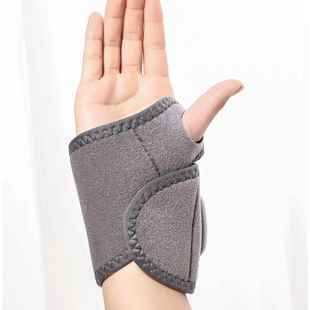 Foot Massager 4 Heat Levels Foot Ankle Massager Heating Warmer Wrap Pad Brace for Women Men Muscle Nerve Relief Calf Knee Spa Qme