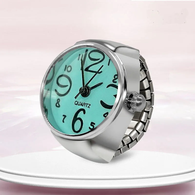Personalized men's and women's finger watches hot selling couple ring watches Korean version fashion Qme 10