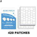Acne Care Patch Anti-inflammatory Healing Absorbing Spot Sticker Qme F
