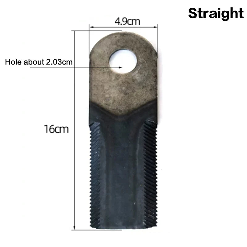 1PC Straw Returning Machine, Grass Shredder, Serrated Knife Hammer/Blade, Cart-type Lawn Mower Blade Accessories. Qme A8