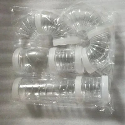 U-shaped Plastic Pipe Toy Hamster Cage Modified External Tunnel Qme white