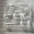 U-shaped Plastic Pipe Toy Hamster Cage Modified External Tunnel Qme white