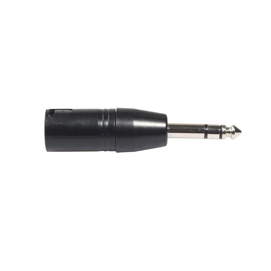 6.35mm Mono Male To XLR 3 Pin Female/Male Audio Plug Converter Adapter Connector for Headphone Microphone Power Amplifier Guitar Qme