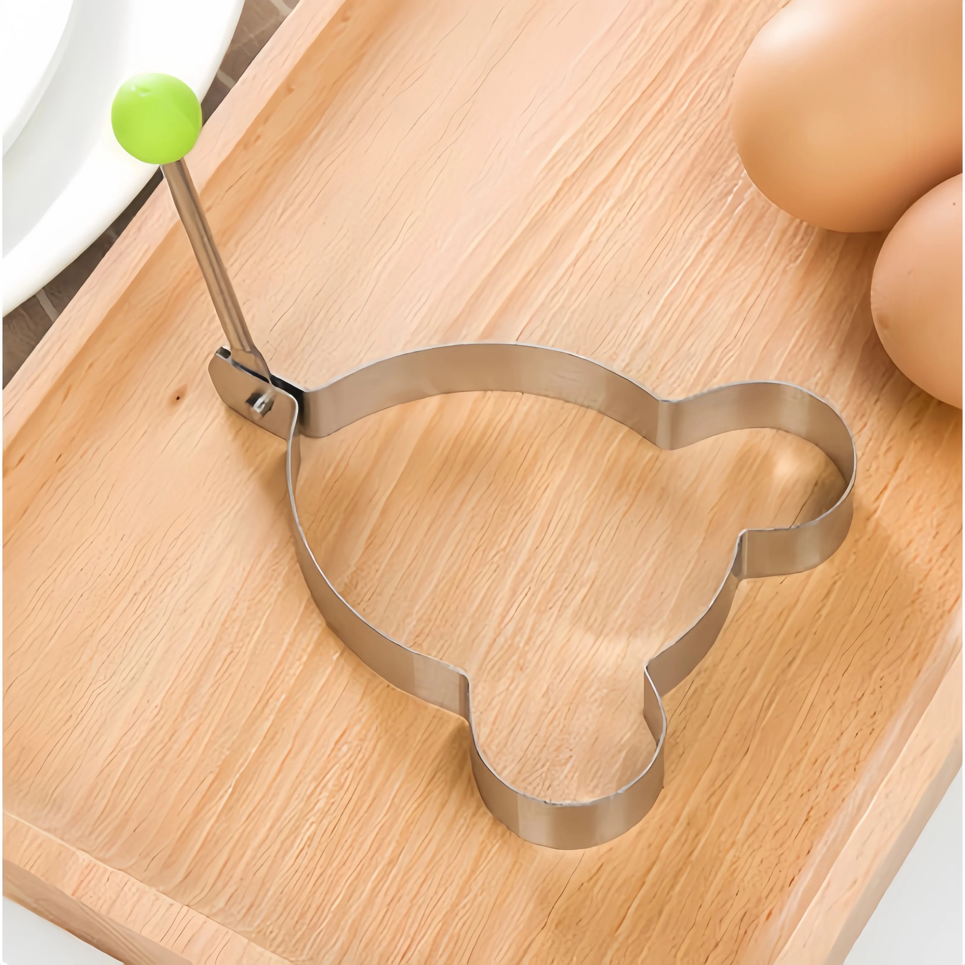 1/4/5PCS Stainless Steel Omelette Forming Machine Mold Frying Pan Pancake and Egg-shaped Device Kitchen Gadgets Qme Mickey