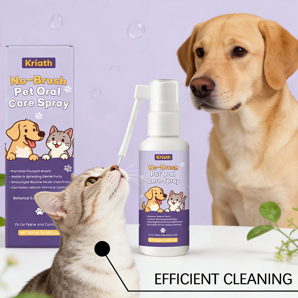 Pet Teeth Spray Effectively Remove Dental Plaque Relieve Inflammation Maintain Oral Health Eliminate Odors Oral Cleaning Spray Qme Default Title