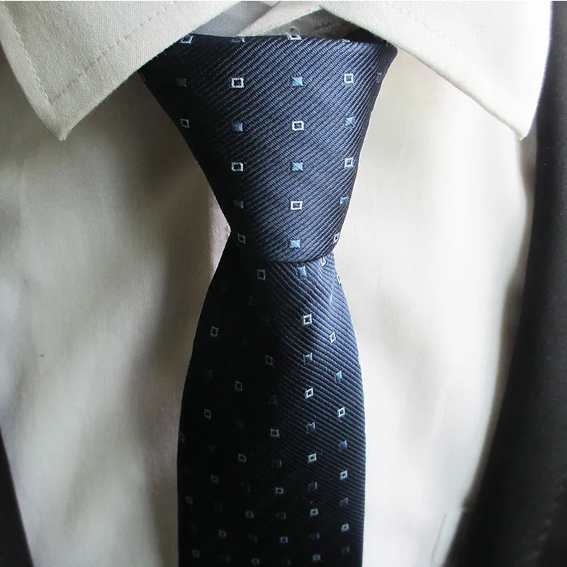 Zipper Tie Men Bridegroom Wedding Lazy Pre-tied Knoted Ties Stripe Qme color9 China Mainland