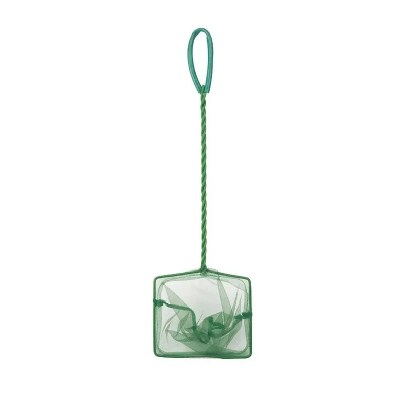 Long Handle Square Aquarium Fishing Net Landing Fish Floating Objects Qme