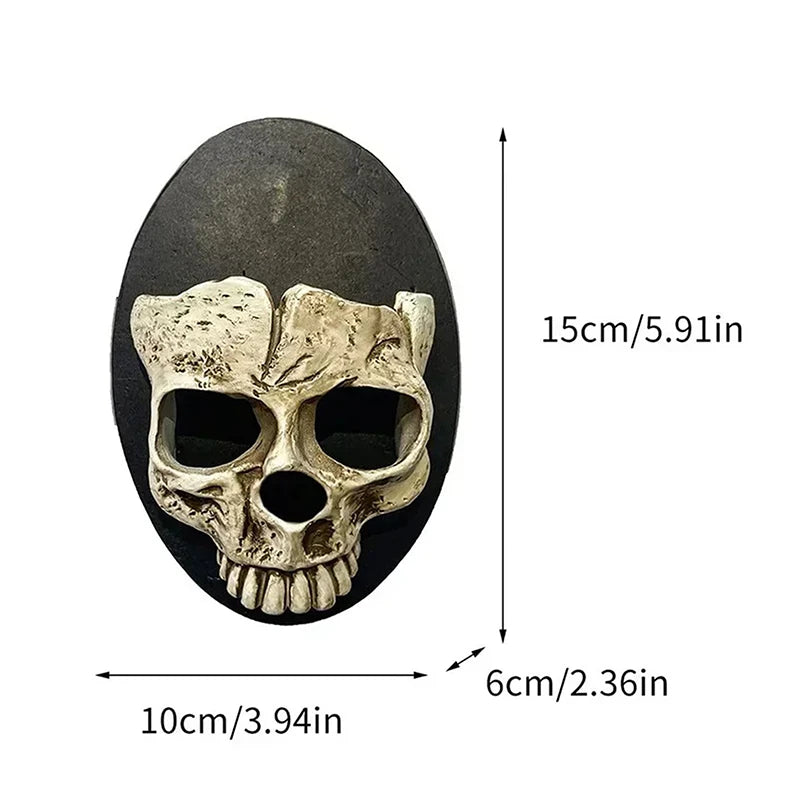 Resin Handicraft Craft Wholesale Home Decoration Skeleton Candlestick Qme