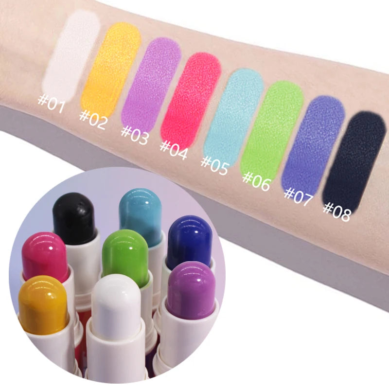 Shining Stick Makeup Waterproof Sweatproof Available Multiple Colors Qme