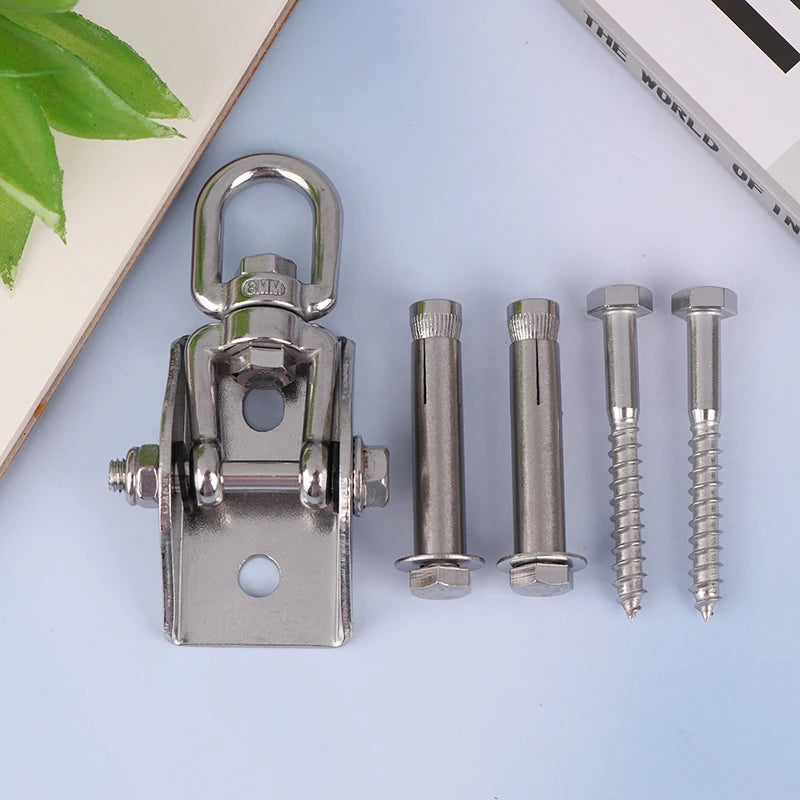 Hammock Swing Hanger Hook Fixed Plate Hanging Chair Hardware70MM Qme