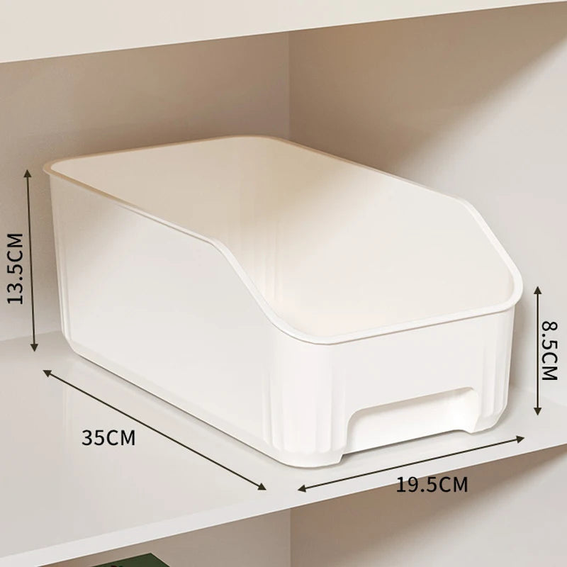 Multi-purpose Home Storage Box Plastic Sundries Kitchen Basket Qme A4