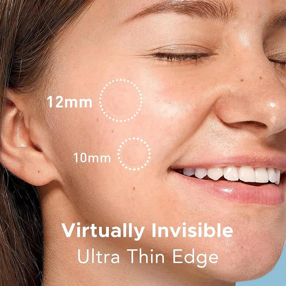 400-1200PCS Invisible Hydrocolloid Acne Patches Zit Spot Stickers For Covering Zits Blemishes With Salicylic Acid & Tea Tree Oil Qme