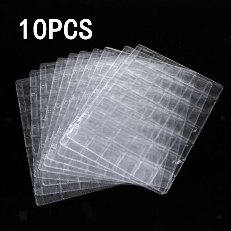 Album Coins Albums 42 Pocket Collection PVC Transparent Inside Pages Qme Default Title