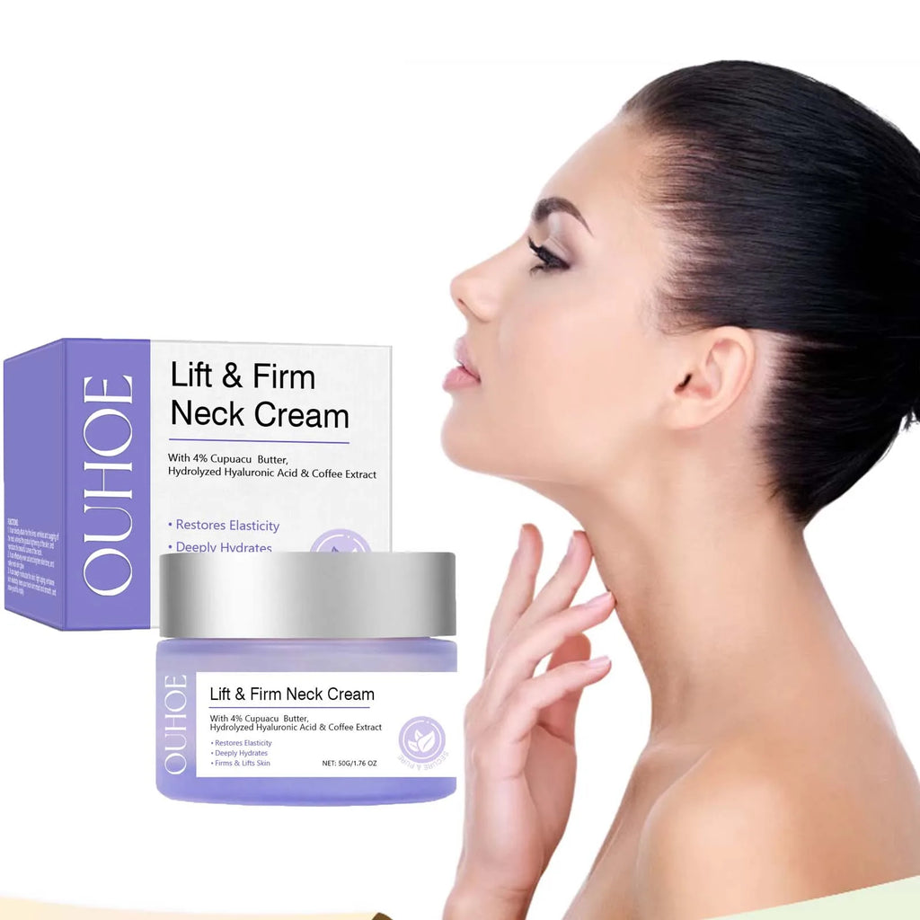 Tighten Lift Neck Cream Firming Reduce Fine Lines Brightening Nourish Smoothing Lasting Moisturize Neck Rejuvenation Care Lotion Qme